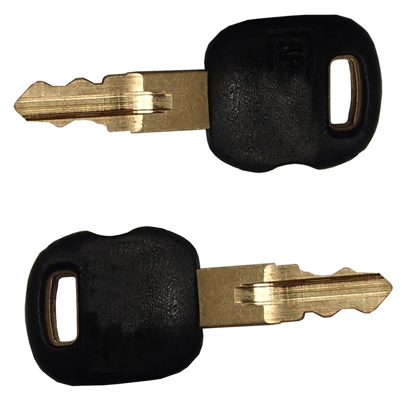 (2) 5P8500 Old Ignition Keys Fits CAT Fits Caterpillar & ASV Positrack 0310-072