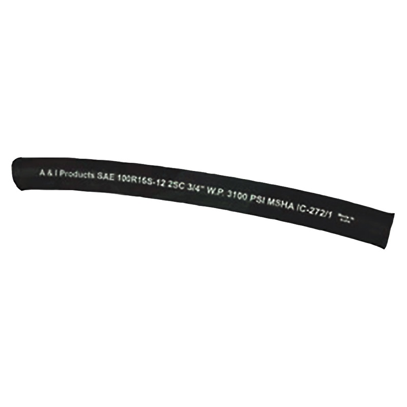 2 Wire 3/4" Compact Hyd. Hose (50 ft.) Fits Pix Models P100R16-12X50