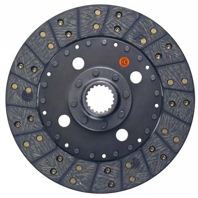 F400441 9-1/2" Transmission Disc, Woven, w/ 1-3/8" 19 Spline Hub - Fits Kubota