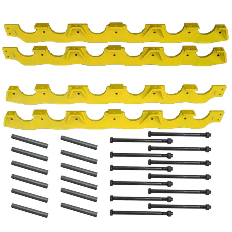 PV6615 Rockguard Set  6 Roller track frame Fits John Deere 650H s/n 925919-, 650
