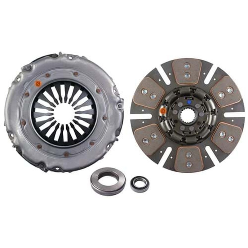 W830982 12" Diaphragm Clutch Kit, w/ 6 Large Pad Disc & Bearings - Fits Oliver