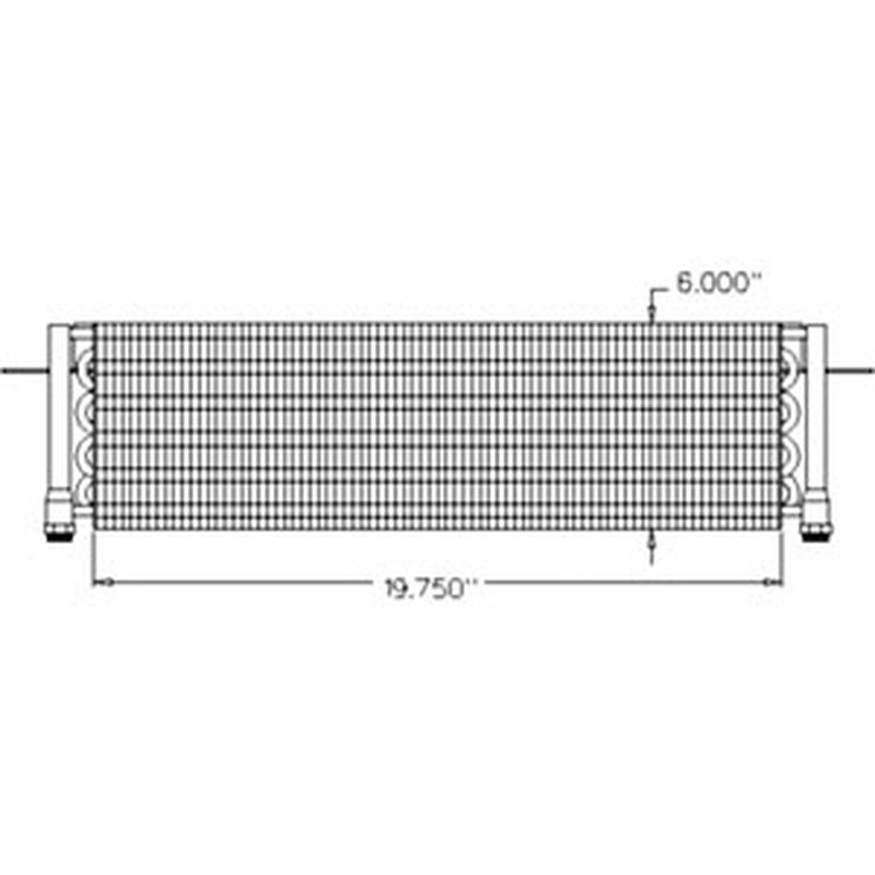 WN-70272180-PEX Hydraulic Oil Cooler Fits Allis Chalmers 185 190 190XT 200 210