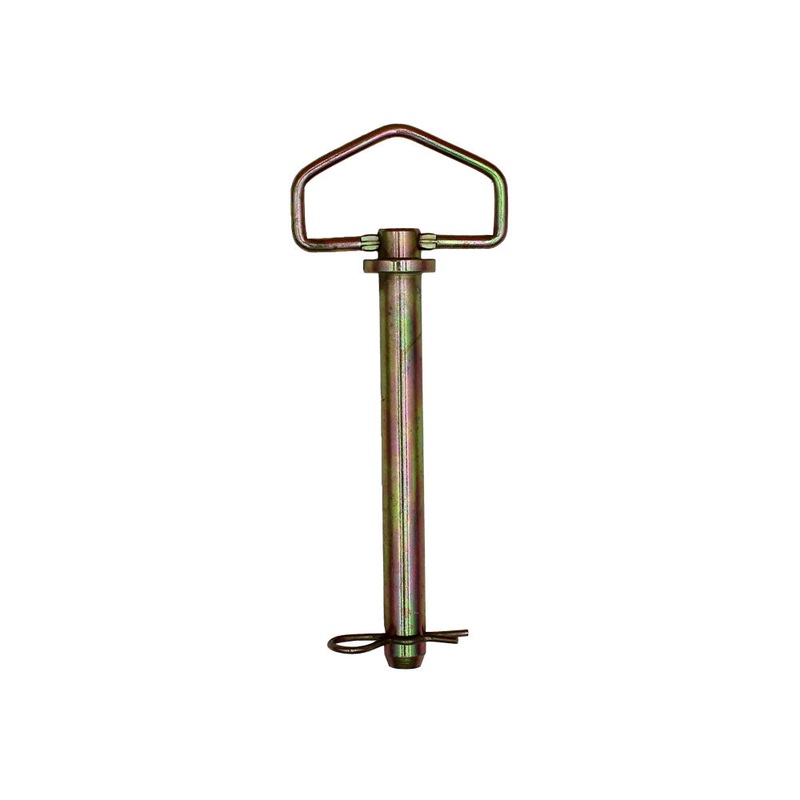 Cold Forged Hitch Pin with Swivel Handle 3/4" Diameter - 6-1/4" Long Replaces 25