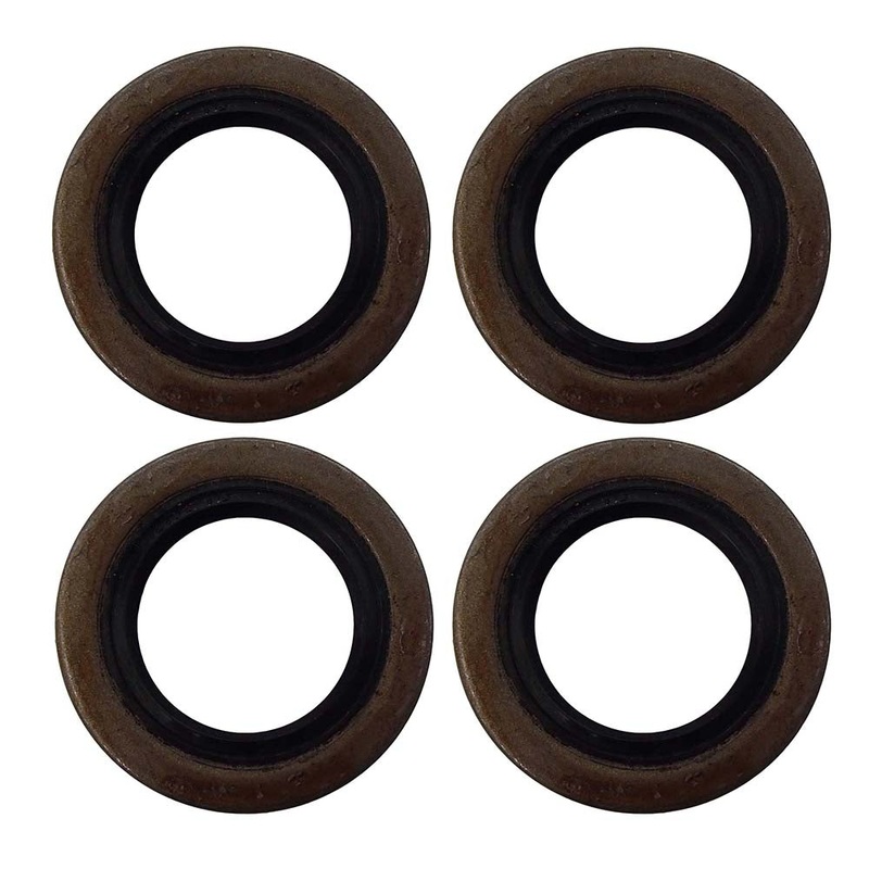 (4) Trailer Hub Grease Seals Double Lip 1.249" x 1.983" Replaces National 470706