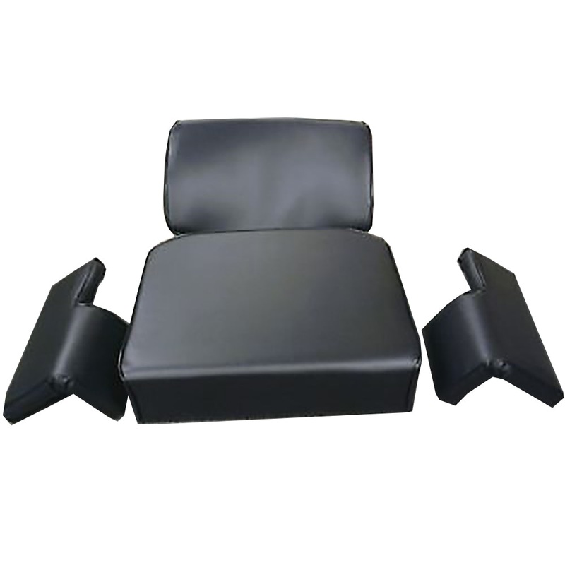 AT18698 AT18699 (4) Piece Seat Cushion Set Fits John Deere - Wooden Base