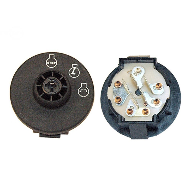 IGNITION STARTER SWITCH W/ KEY Fits Exmark 117-2221 Time Cutter Titan Mowers