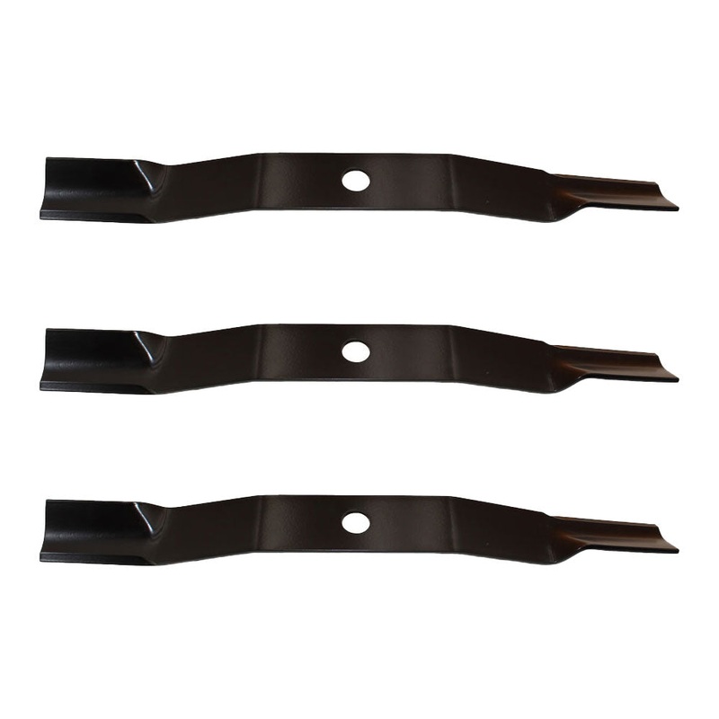 Three Mower Blades Left Hand Cut Fits Woods 13404 13404KT 31306 31306KT