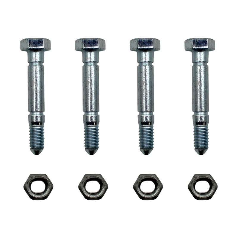 (4) Shear Pins & Bolts fits Ariens 51001500 510015 Snowthrower Snowblowers Auger