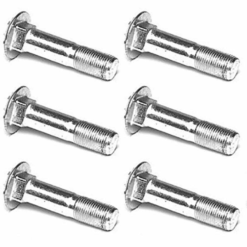 (6) 5/8"-18 x 2-3/4" Rim Bolt Fits Massey Ferguson FE35 TE20 TEA20 TO20 TO30