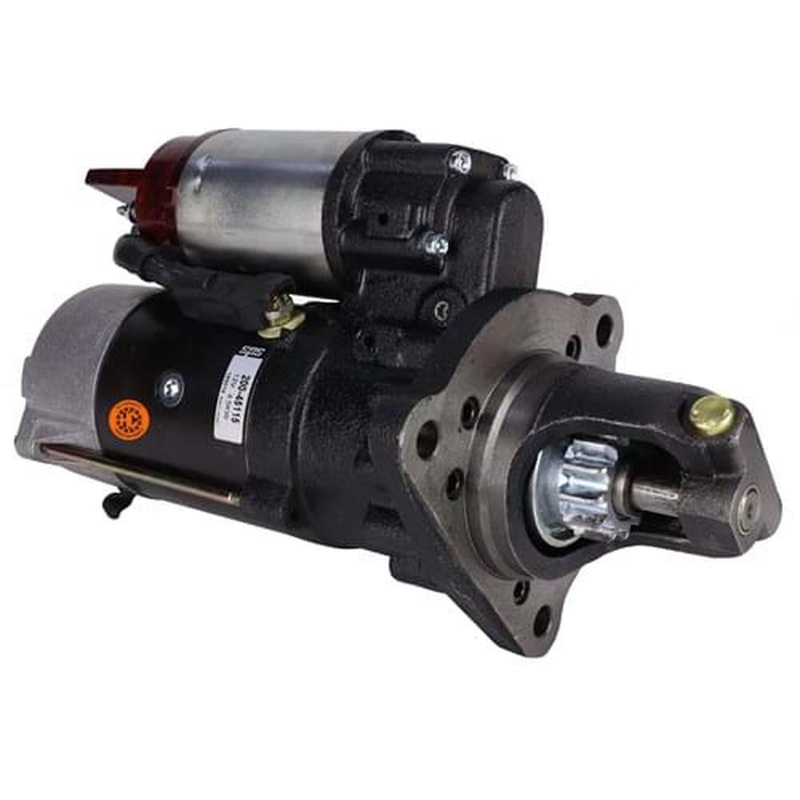 79005175N Starter - New, 12V, PLGR, CW, Fits Delco Remy