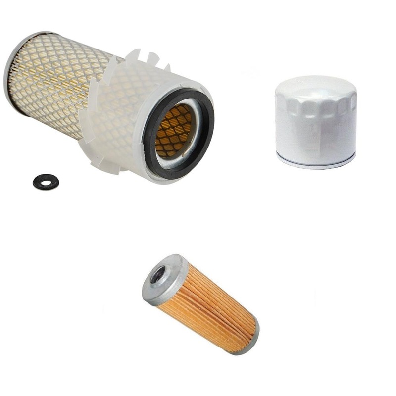 Tractor Filter Kit Air/Fuel/Oil Fits John Deere Fits JD655 Fits JD755