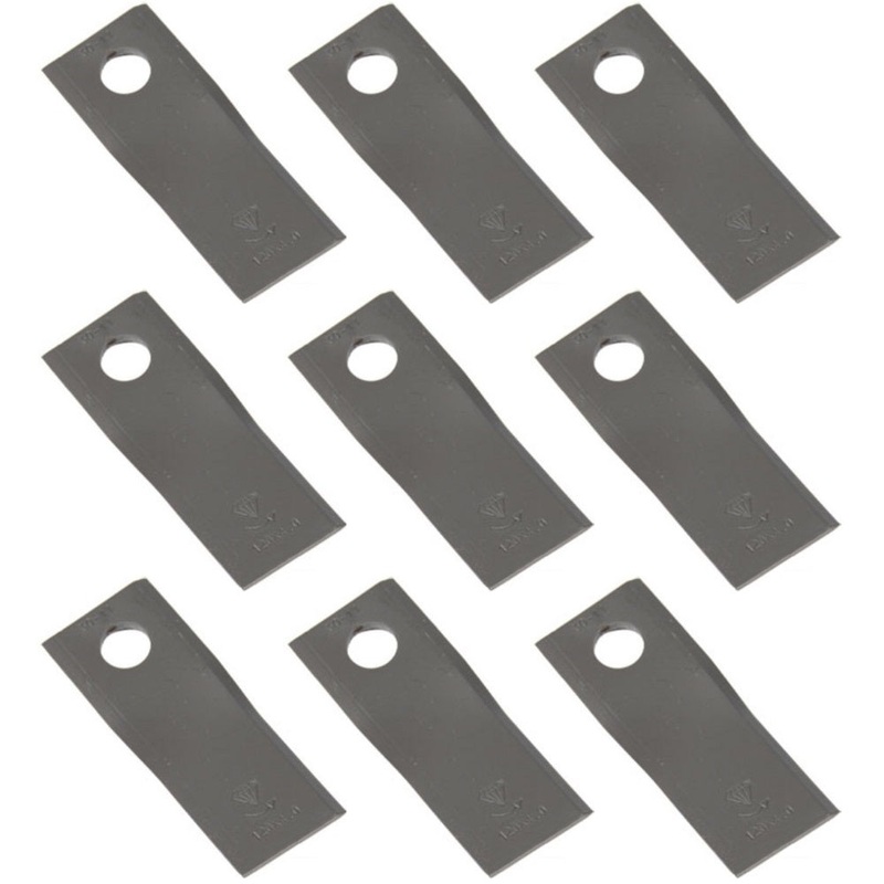 604658 Set of (25) LH Disc Mower Blades Fits Gehl Mower Models 1080 140 160