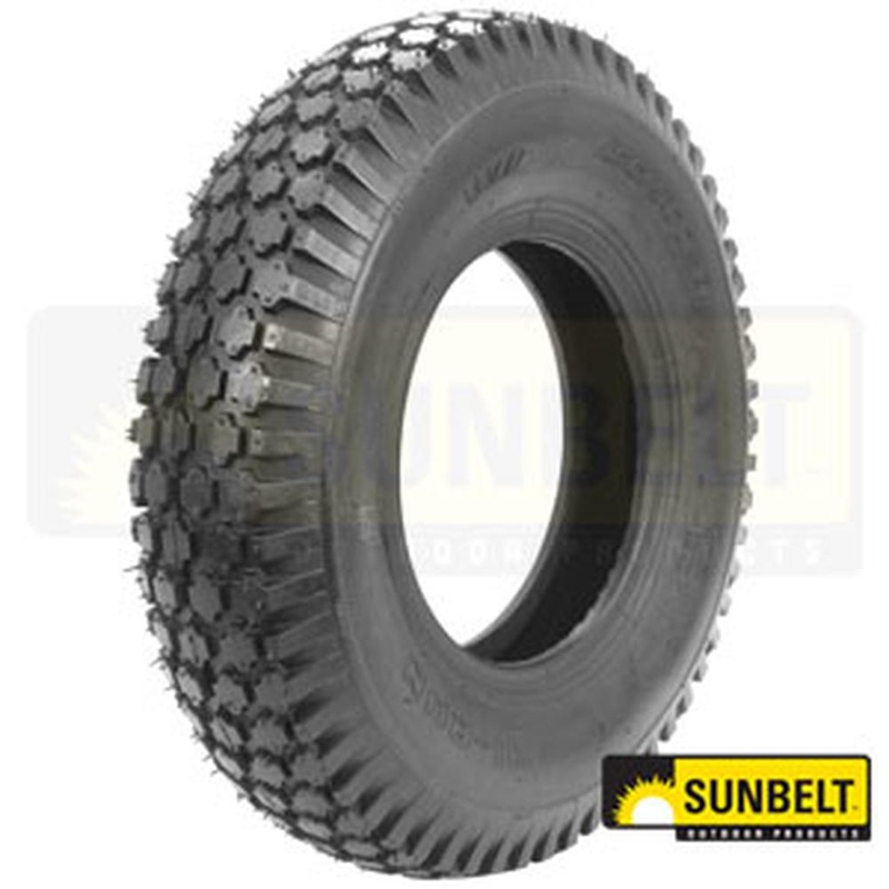 B1SUT140 TIRE, 4.80 - 8, 4 PLY, P605 STUD