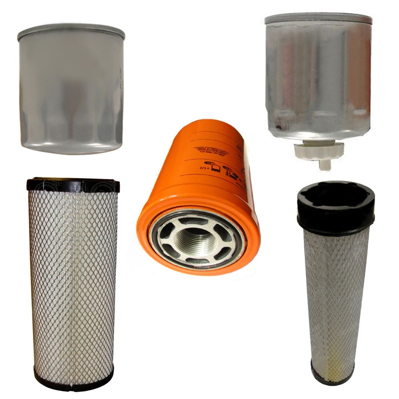 Filter Service Kit Fits Bobcat Skid Steer Models: 863 863G 864 873 873G 883