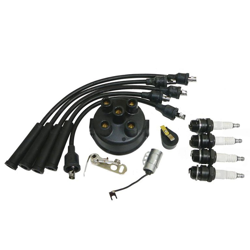 Fits Massey Ferguson Tune Up Kit Wires Plug Points Cap Rotor TO20 TO30 TO35 50 1