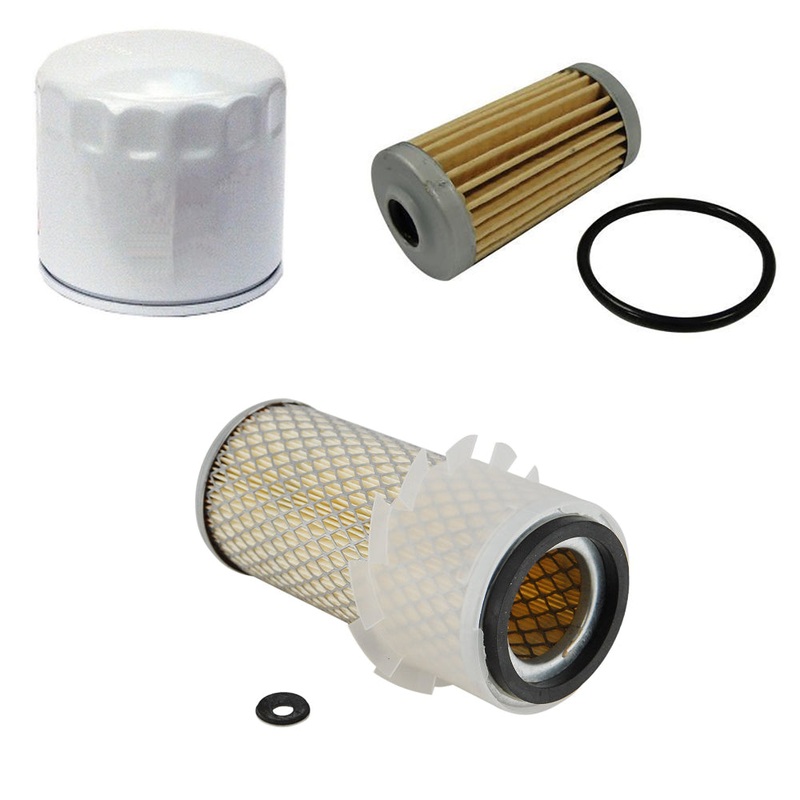 New Filter KIT AIR/FUEL/OIL FITS Yanmar Tractor YM1401 YM1401D YM2210 YM2210D