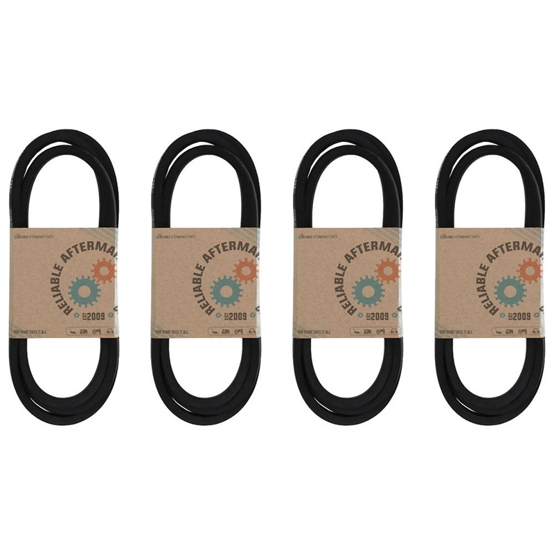Disc Mower Drive Belt Set 4 527976 Fits New Idea 5408 Challenger HTD8 HTD8B Hay