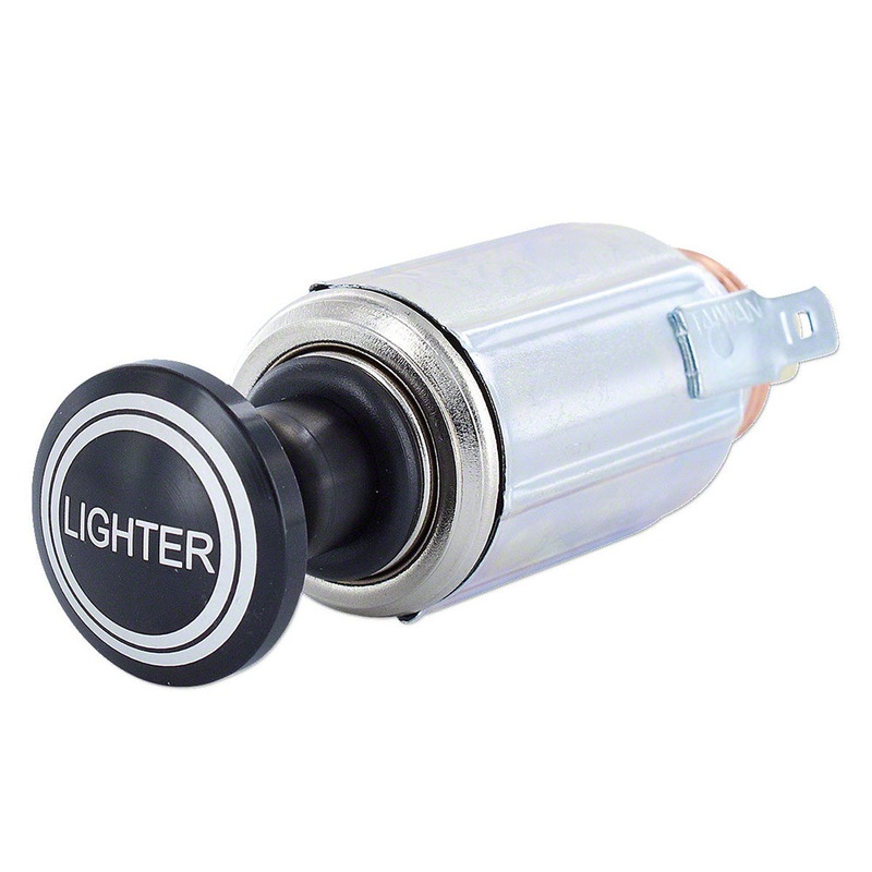 R7776 Cigarette Lighter, 6 Volt - Fits John Deere 40, 420, 430, 440, 70, 720 +