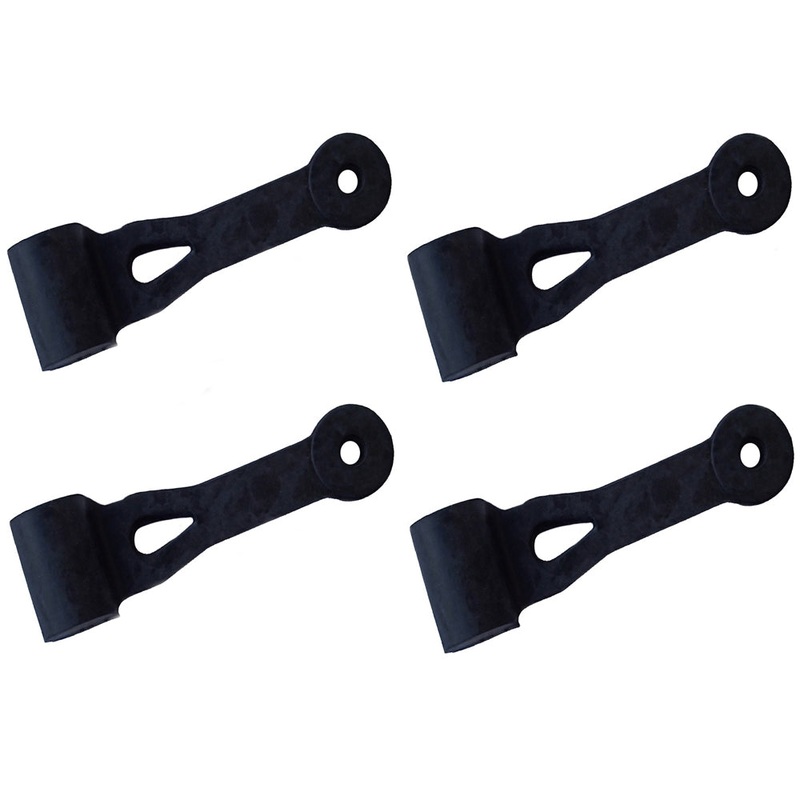 (4) Bagger Hood Latches Fits Electrolux Fits Poulan 109808X 532109808