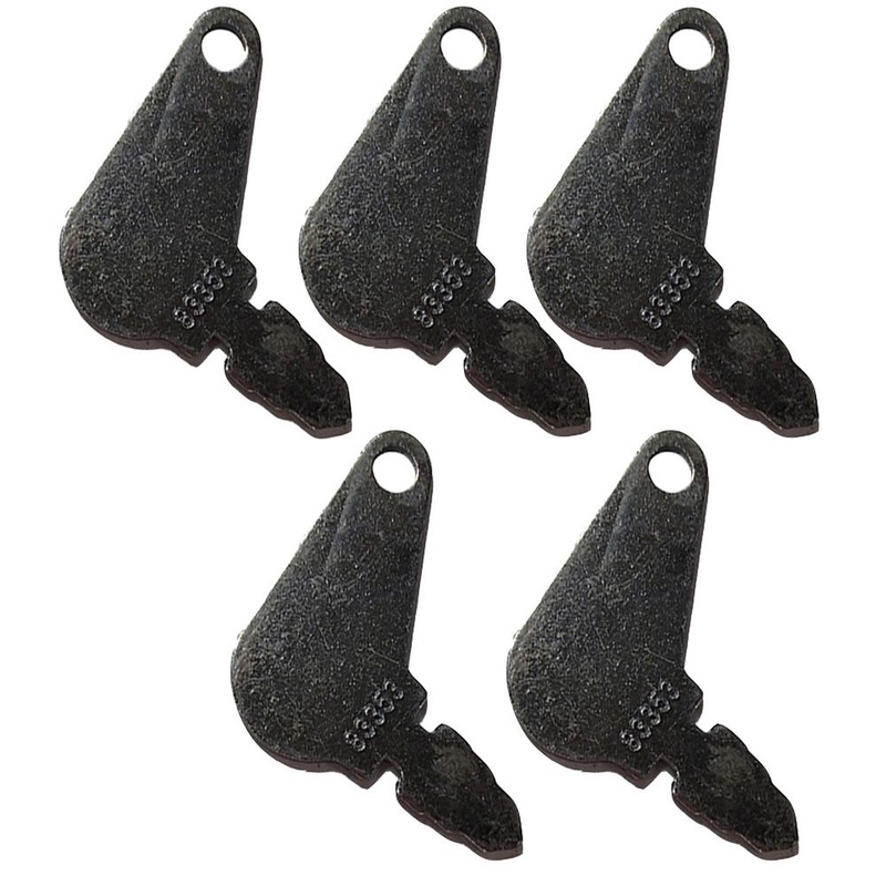 5 Ignition Start Keys Fits Case JLG Fits JD Genie Drott Fits Massey Galion Barag