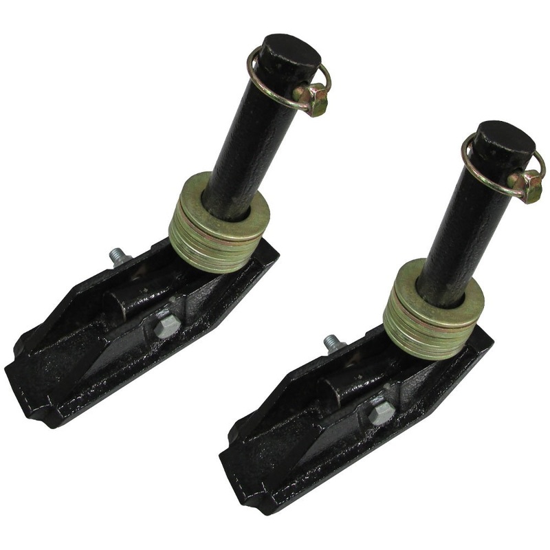 (2) Square Foot Snow Plow Shoes for Diamond Meyer 09126 Western Husky Fits Boss