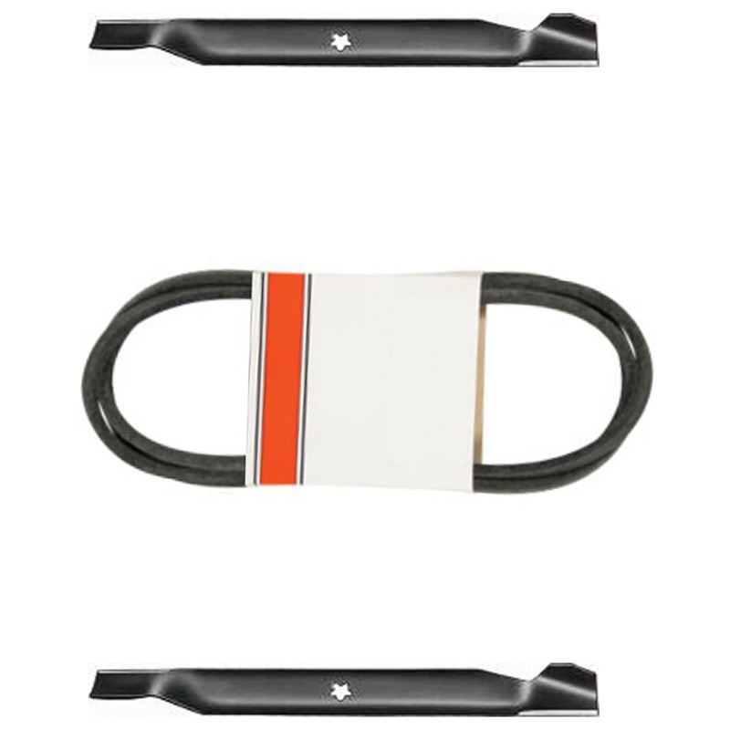 Blades & Belt Fits Craftsman 42" LT1000 LT2000 144959 138971 134149 138791