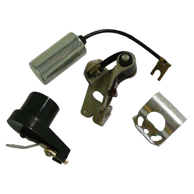 Screw Held Fits Delco Distributor Tune Up Kit Points Rotor for Oliver Tractor 16