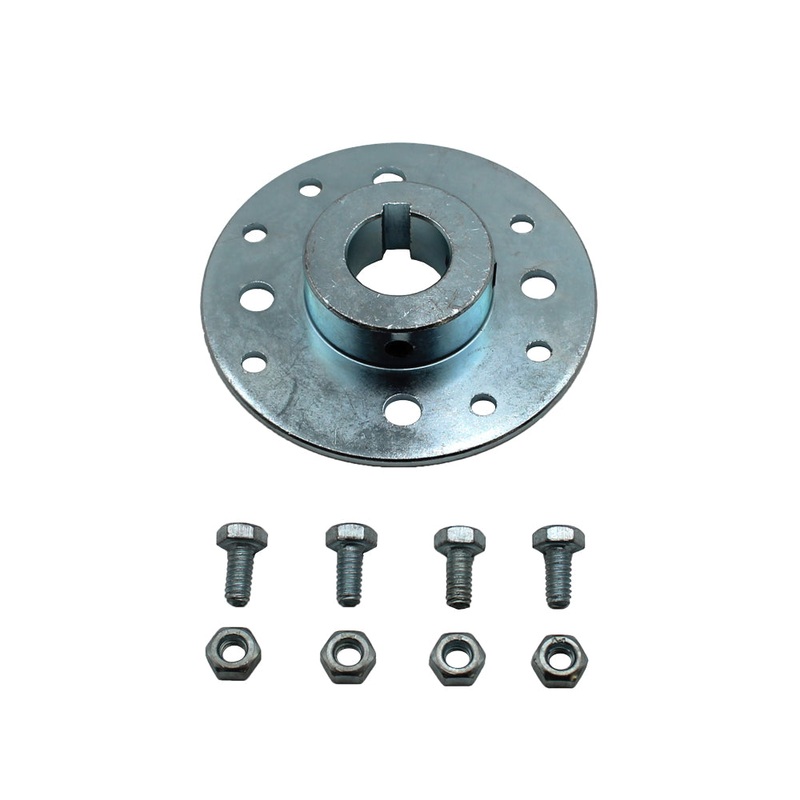 Go Kart Sprocket Brake Mini Hub 1" Bore 1/4" Keyway with Hardware
