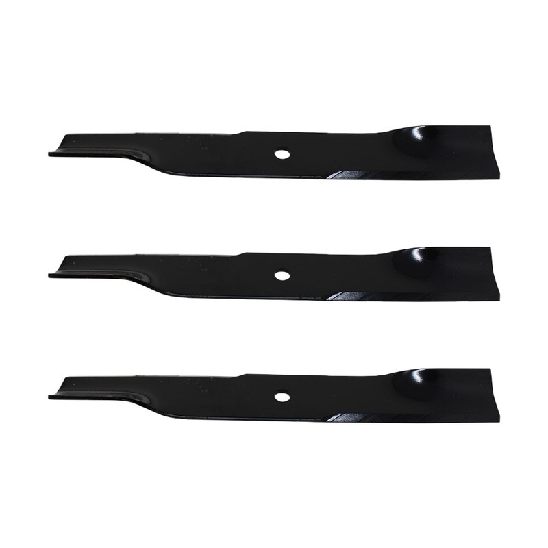 3 pack High Lift Blades for Hustler Z Zero Turn Mower 52" Deck Raptor Limited