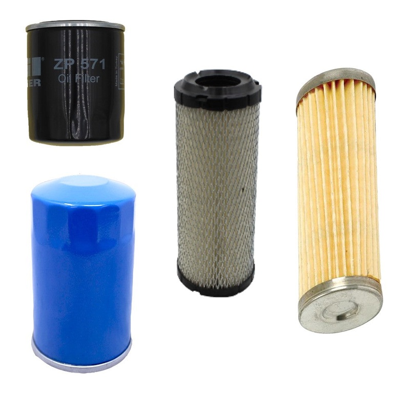 Set of 5 Filters FII50-0132, 30401-37580 Fits Case IH Tractors 235 245 255