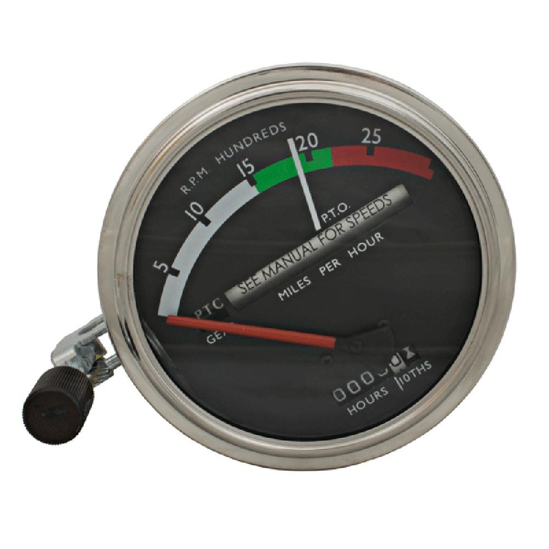 Tachometer Gauge Red Needle Fits John Deere 4620 6030 4520 4320 3010 4020 4010 4