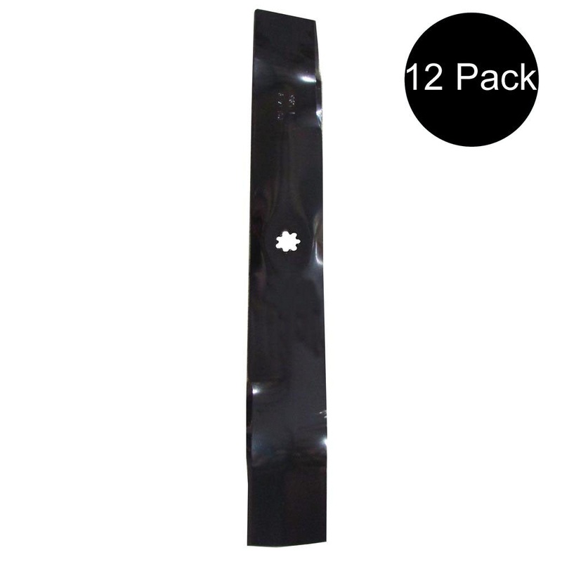 12pk Mower Blades AM137333 GX22151 GY20850 Fits John Deere D100 D110 LA125 LA135