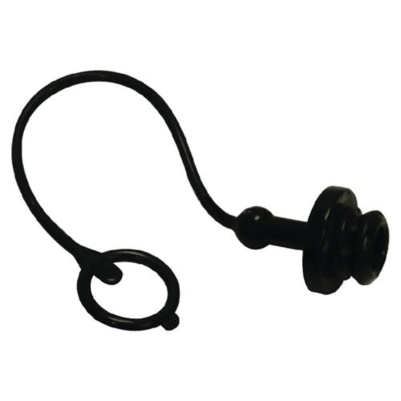 5205-2M Dust Plug - Black Fits Pioneer Hydraulics 1/4" Rubber Cap.