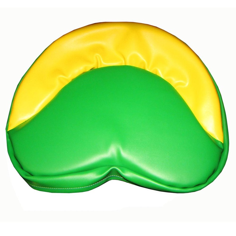 R7075 Green & Yellow Seat Cover - 19" Fits John Deere