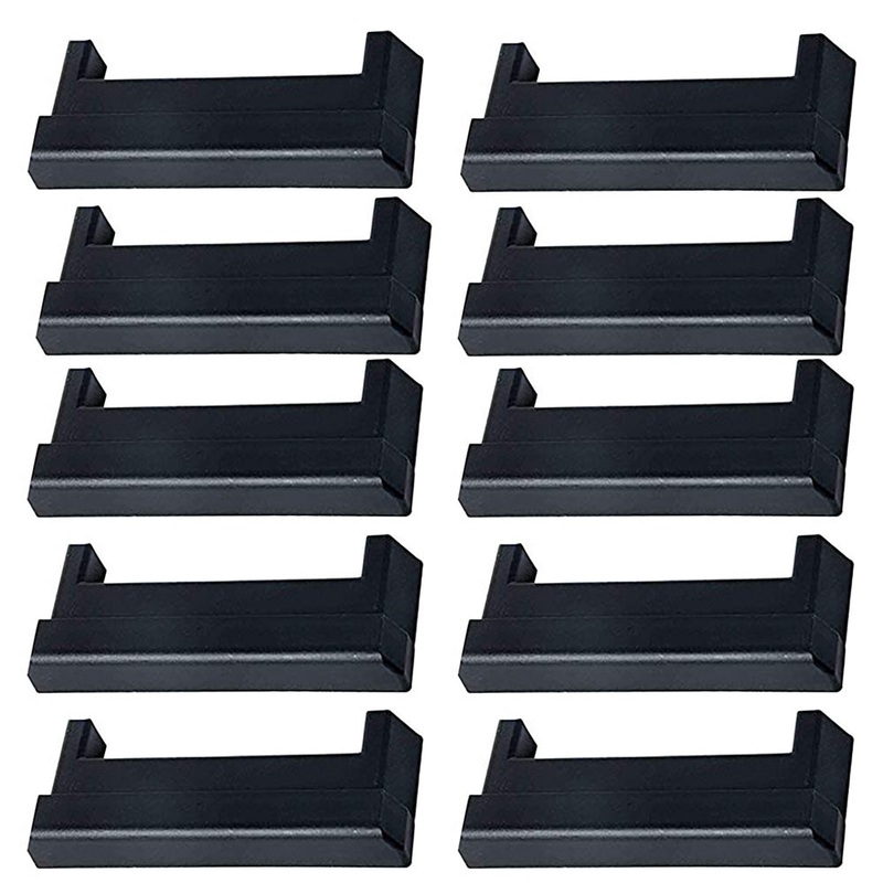 10 E Track End Caps Plugs Rail End Covers for Horizontal E Track