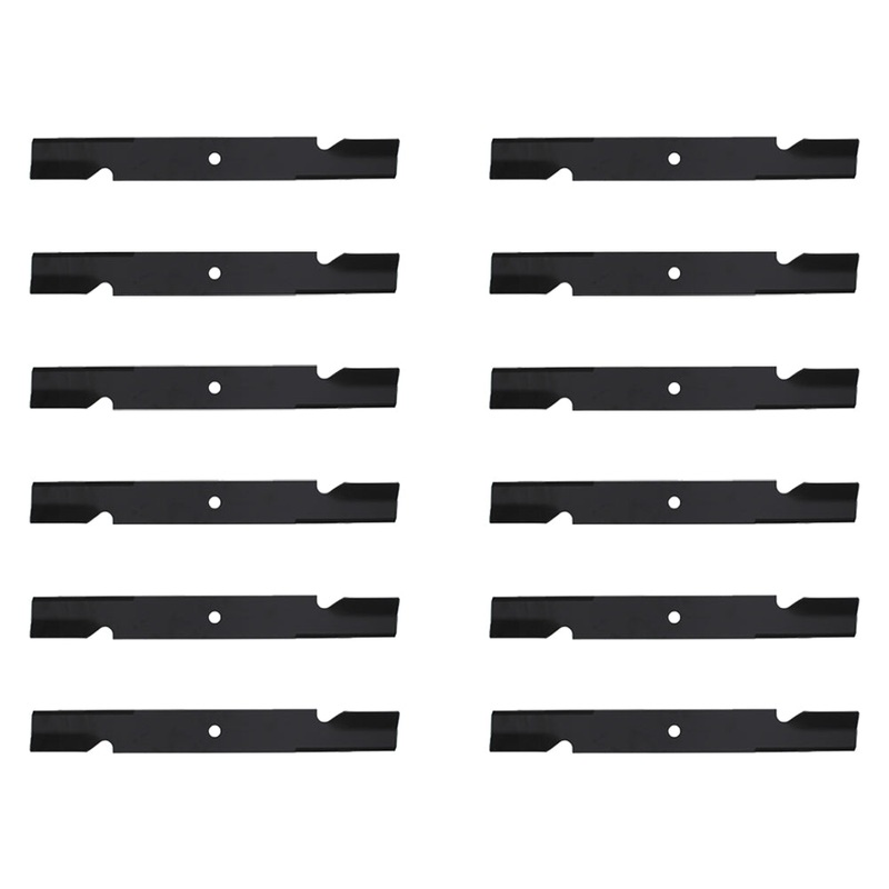 12 Blades for Scag 482881 48111 481708 481712 482787 61" New Style Air