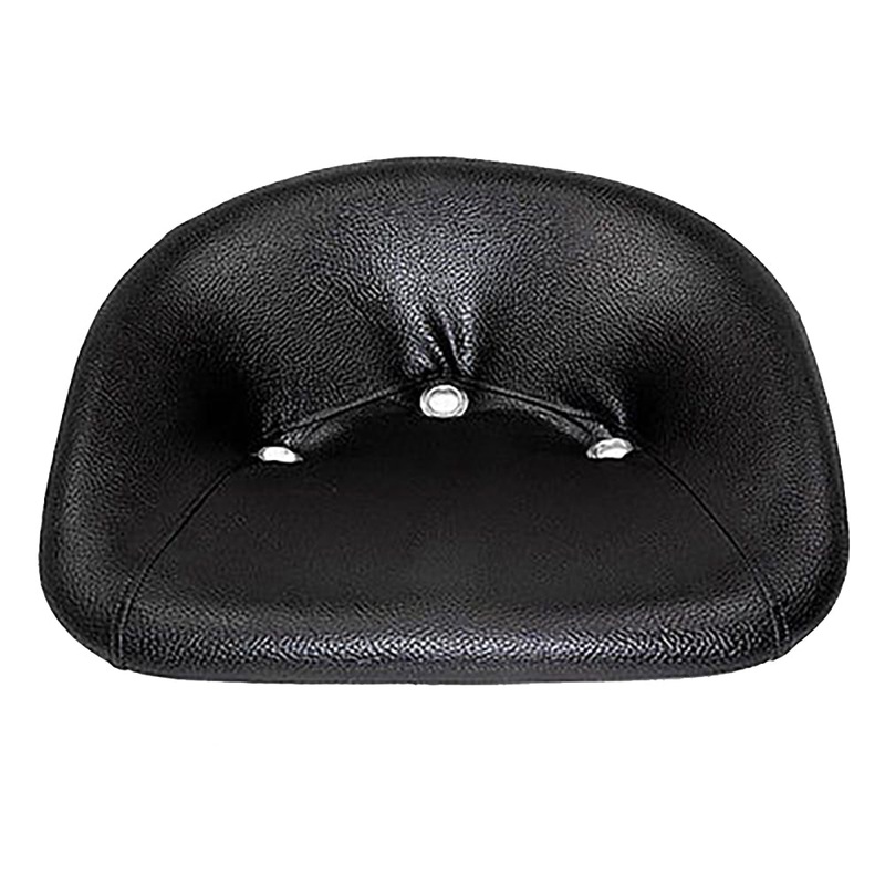 Tractor Seat, Black Padded Pan Style - 3 Holes, 2 Bolt 469-200001 2420469-200001