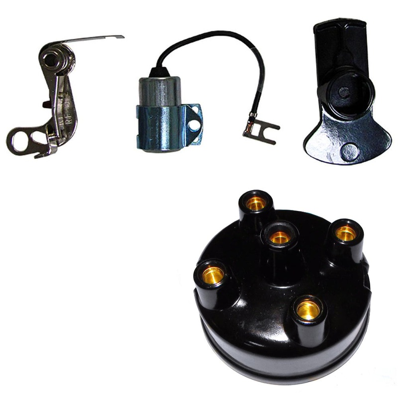Autolite Distributor Cap Points Tune Up Kit Fits Case Tractor VA VAC 200 300 400