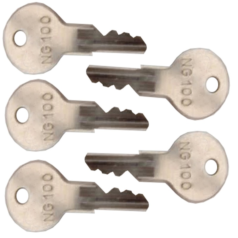 5 Pack Key NG100 Fits Broderson Fits Bart Mill Fits Terex