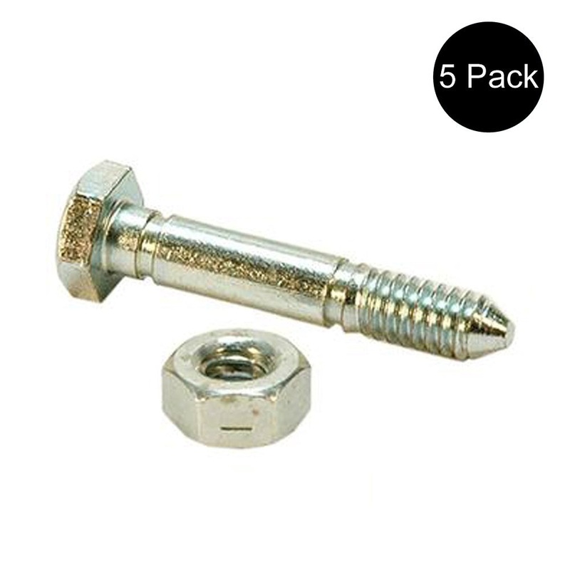 (5) Shear Pins & Bolts for Ariens 532005 53200500 Snow Blower Snowblower Thrower