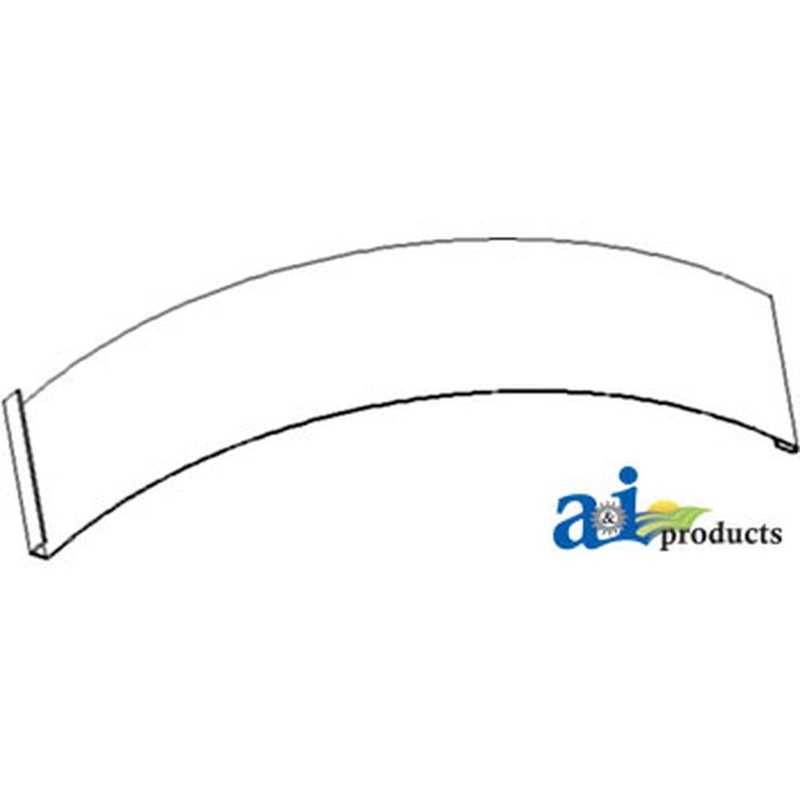 CP1680 Cover Plate, Concave w/ Extension