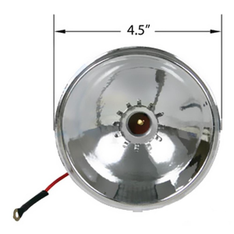 Headlamp Reflector Fits John Deere Tractor Models REF200  A B D R 70D 80 820 830