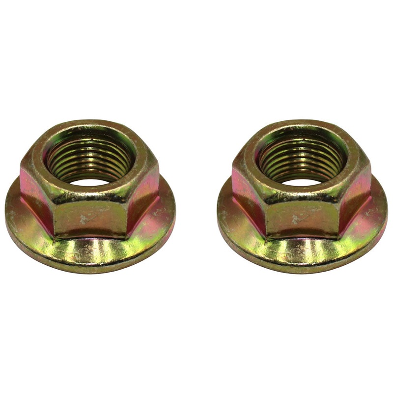 (2)- Spindle Blade Nuts 5/8-18" Fits Cub Cadet MTD Troy Bilt on Shaft & Pulley