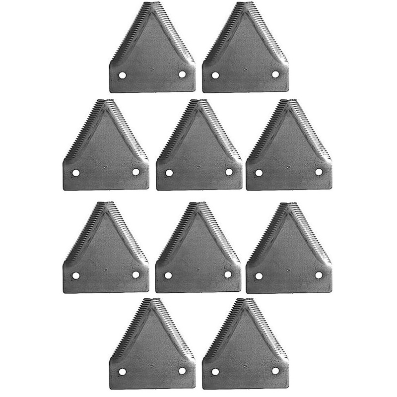 211-411 10 Grain Head Cutter Bar Knife Sections Fits Case 2042 2062 2142 2152