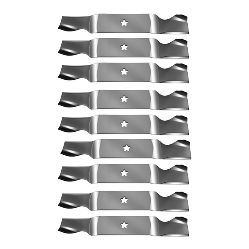 9PK 54" Cut Mower Blades Fits Husqvarna 532187254 532187256 539112053 777187256