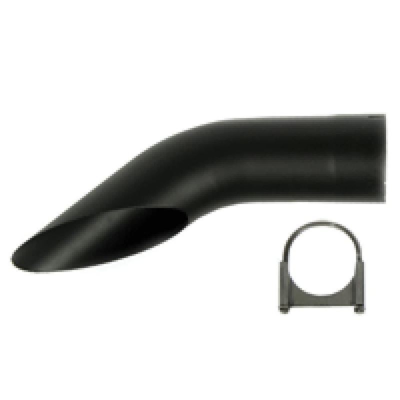 R1791 Curved Exhaust Extender - 1 3/4" Fits Case