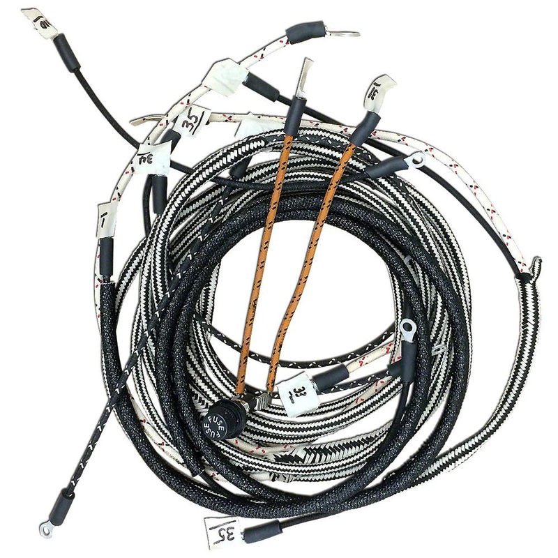 Restoration Quality Wiring Harness 1 Wire Alternator Fits FARMALL Super A Av B