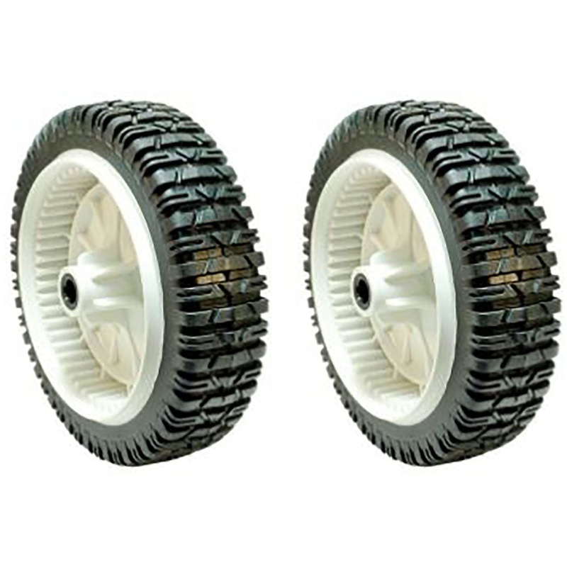 (2) Wheels 180773 532180773 Fits Craftsman Fits Poulan Fits Husqvarna XT500