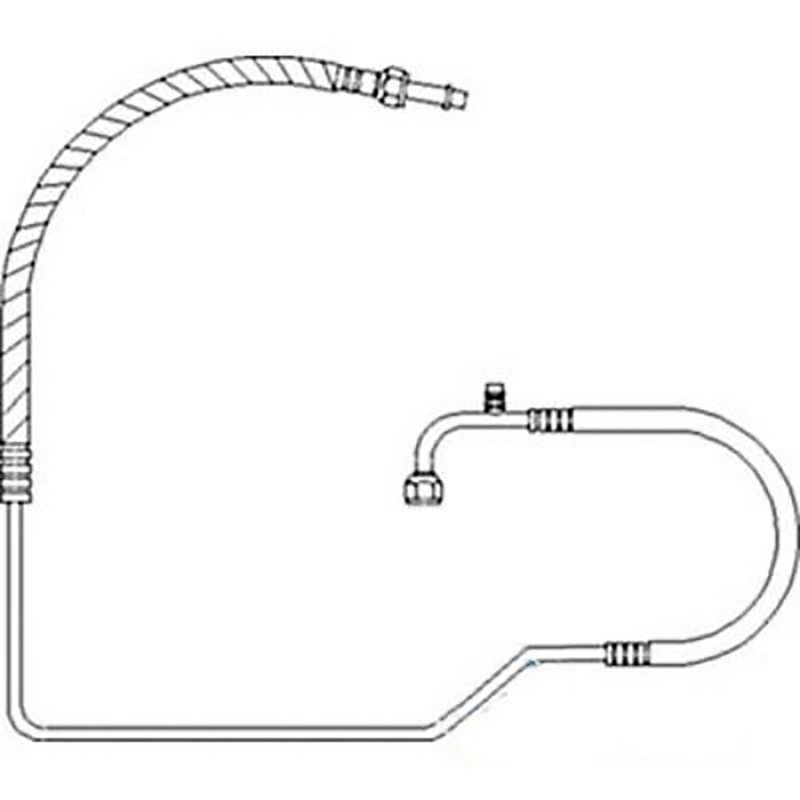 Line RE57341 Fits John Deere 4050 4055 4250 4255 4450 4455