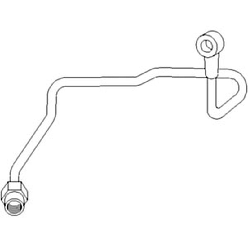 Injection Line - #3 Cylinder Fits Ford 2000 4000 C0NN9A557E